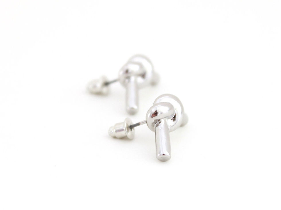 Thumbnail: Love Me Knot Stud Earrings | More Colors Available