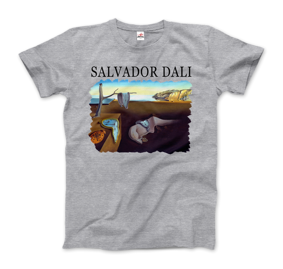 Miniature : Salvador Dali the Persistence of Memory 1931 Artwork T-Shirt