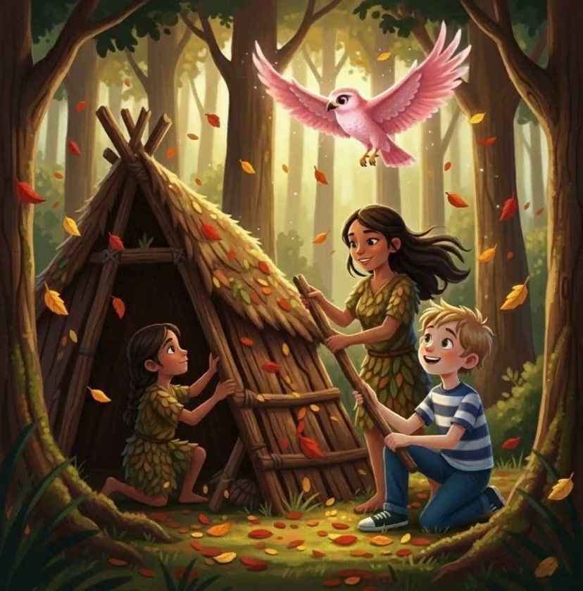 Thumbnail: Fin and the Pink Hawk Ask, "Where Did People Live?"  