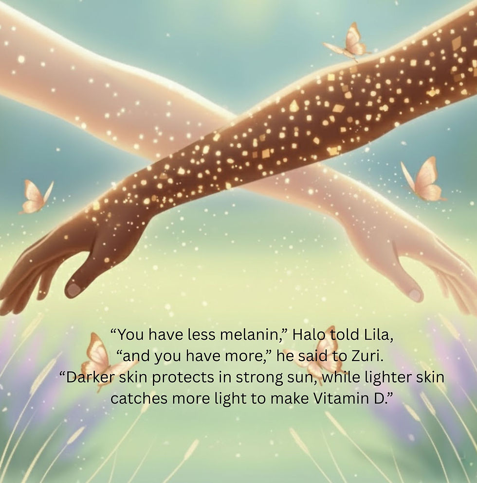 Thumbnail: I Am White, I Am Black: A Story about Friendship and Science