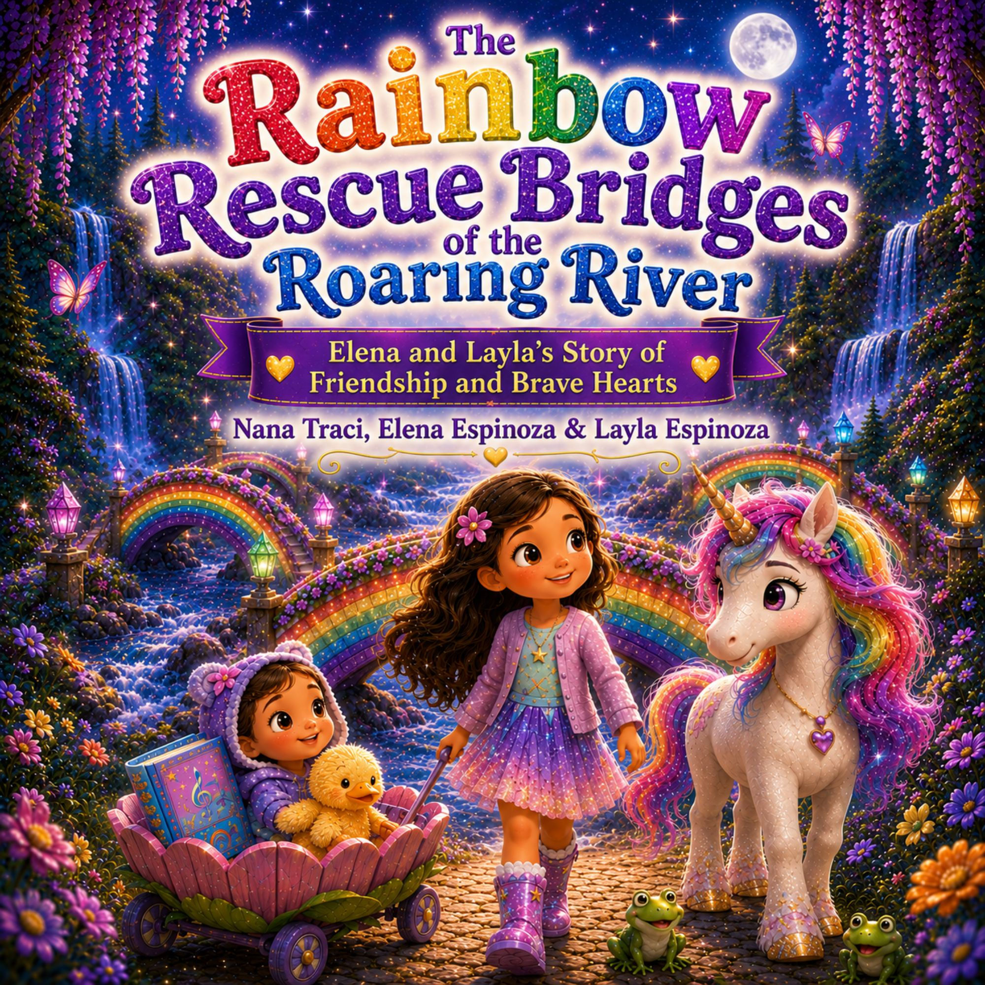 The Rainbow Rescue Bridges of the Roaring River: Story of Friendship and Bravery