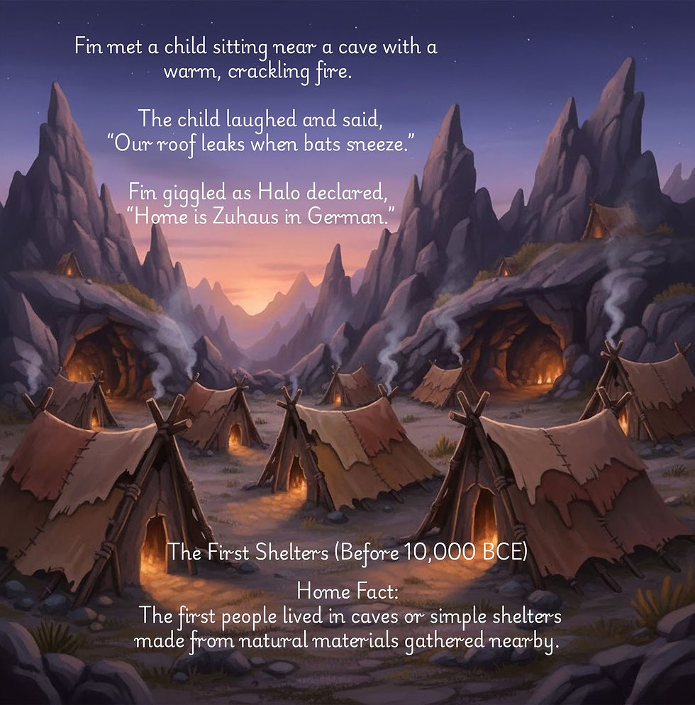 Thumbnail: Fin and the Pink Hawk Ask, "Where Did People Live?"  