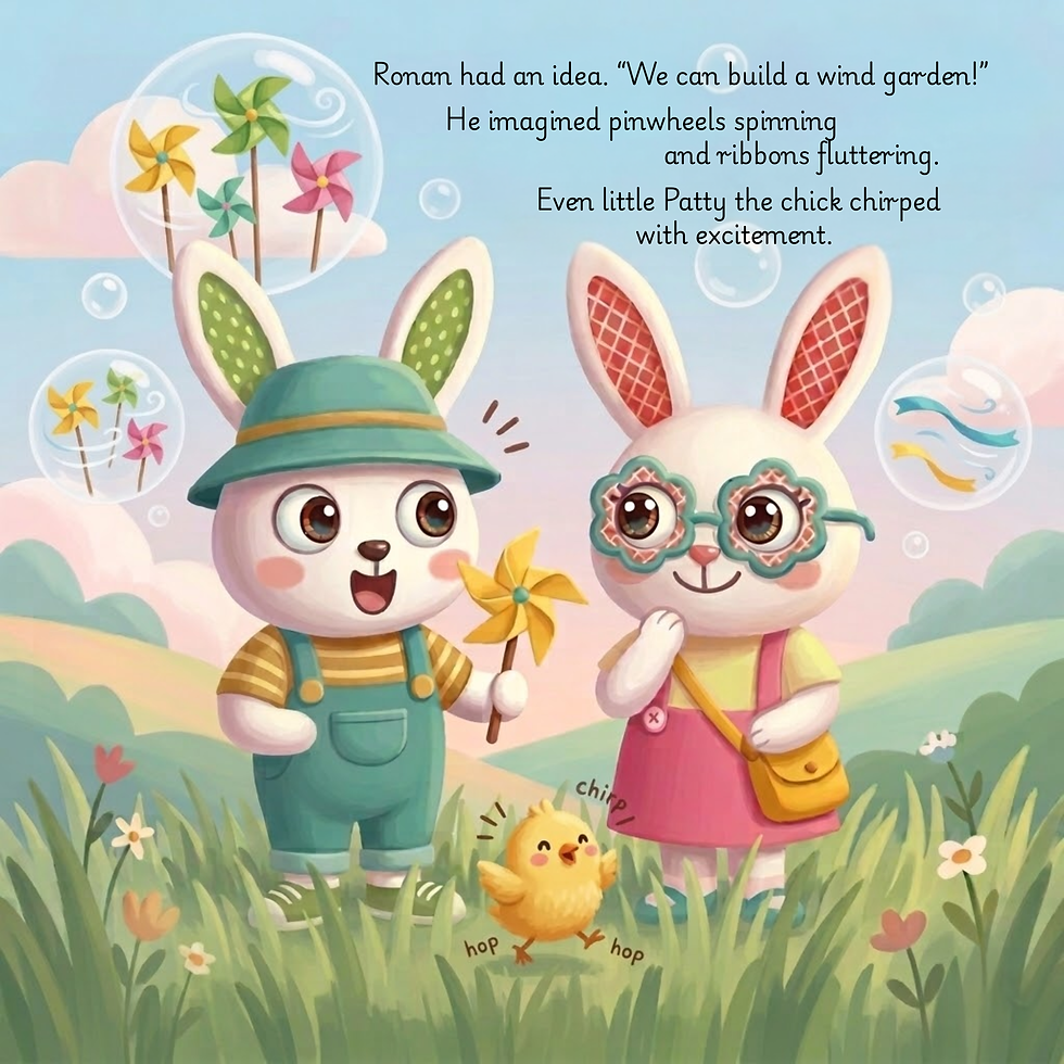 Thumbnail: Ronan and Brenna Build a Wind Garden | Storybook & Craft Project