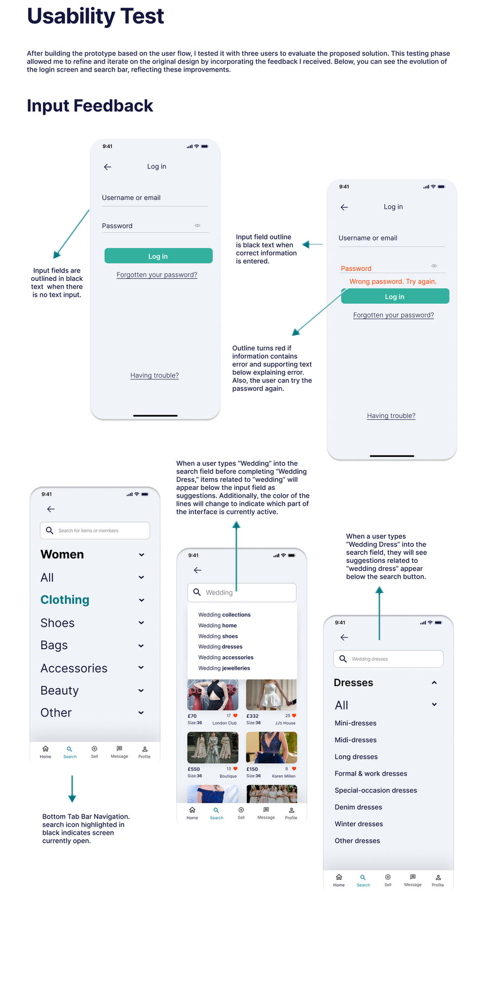 Vinted-4-Usability Test
