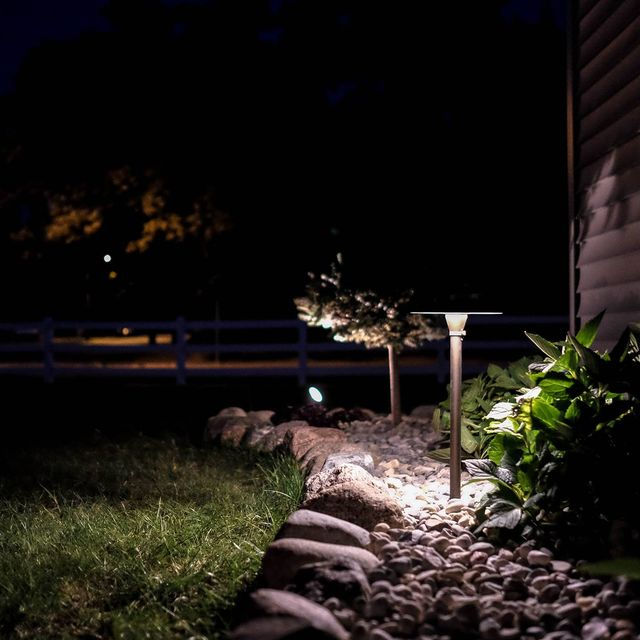Thumbnail: Brass Path Light for Landscaping