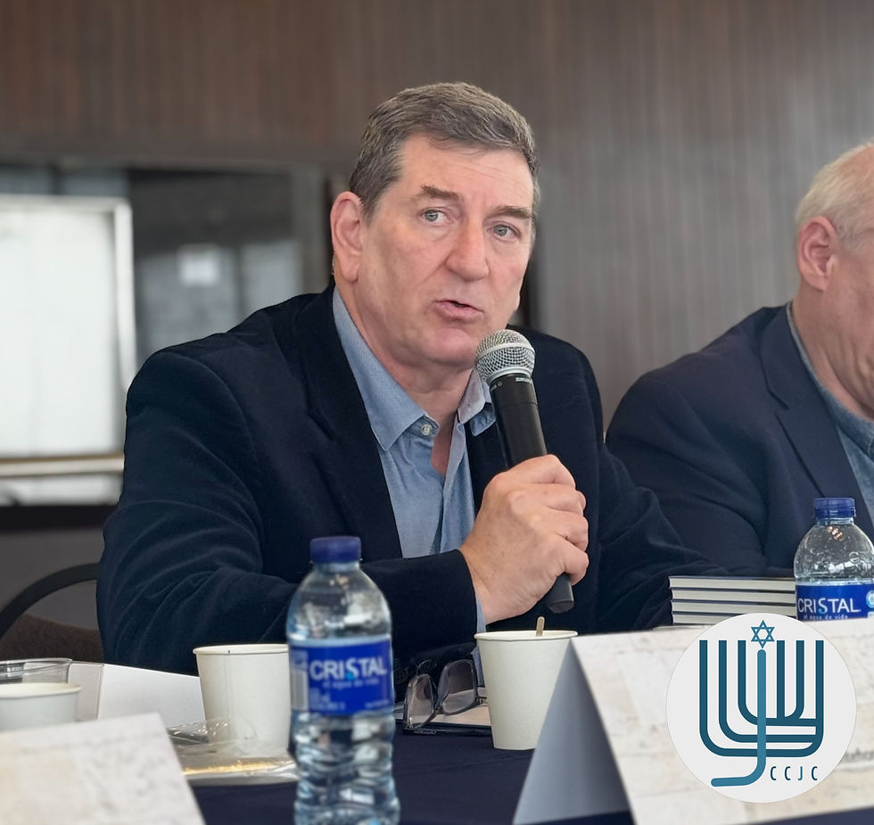 El Dr. Gelblung agradece el reconocimiento de la CCJC al apoyo del CSW