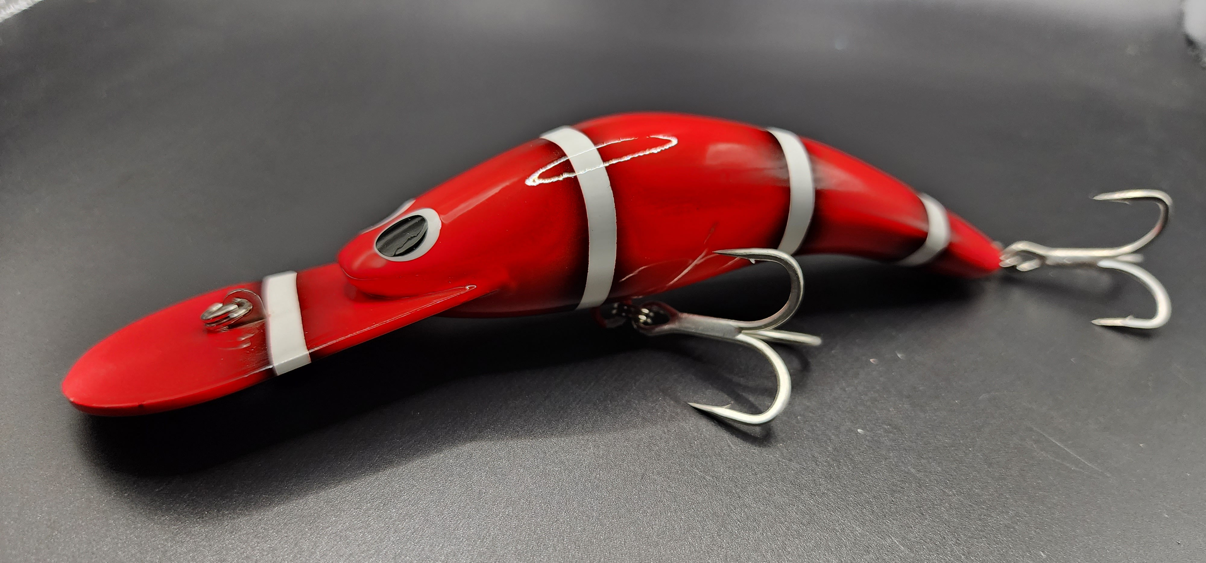 135mm timber diver # red white bands