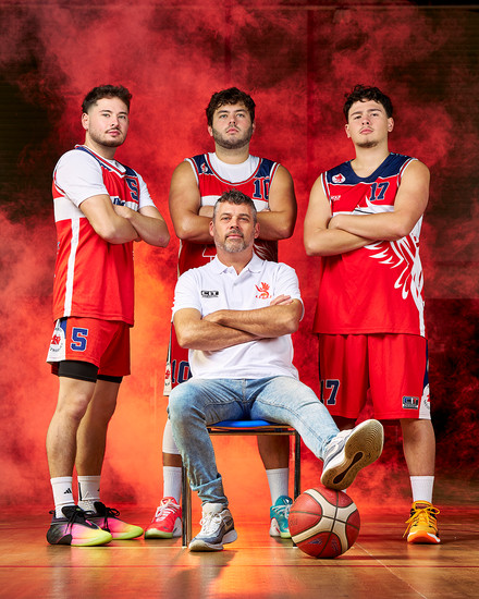 Amiens SCBB – Media Day 2025 – Photo officielle VH Photoworks