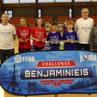 Terence Derambure, qualifié pour les finales nationales du Challenge Benjamin à l’INSEP, représentant le secteur picard.