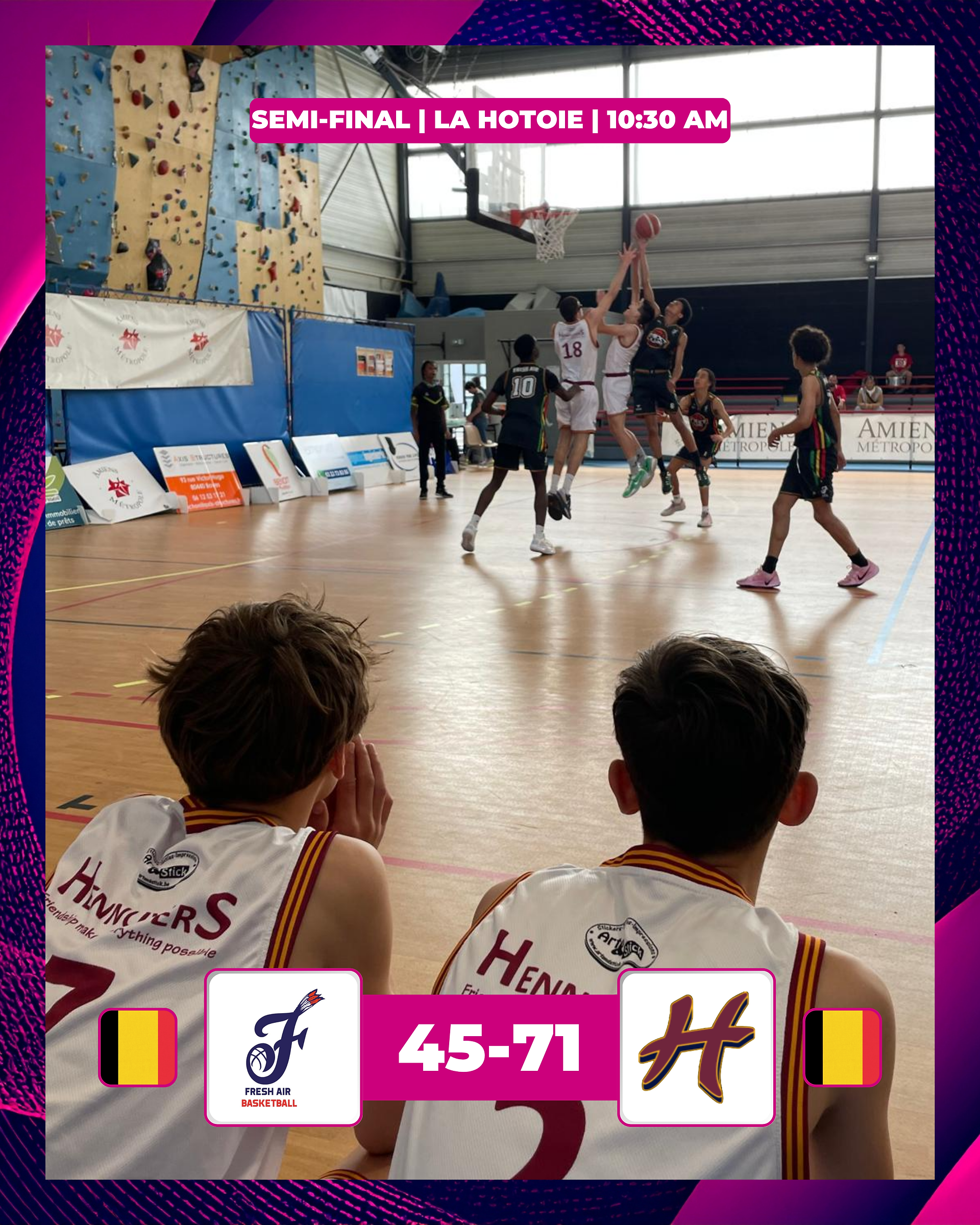 Amiens Eurobasket 2025 - Demi-finales