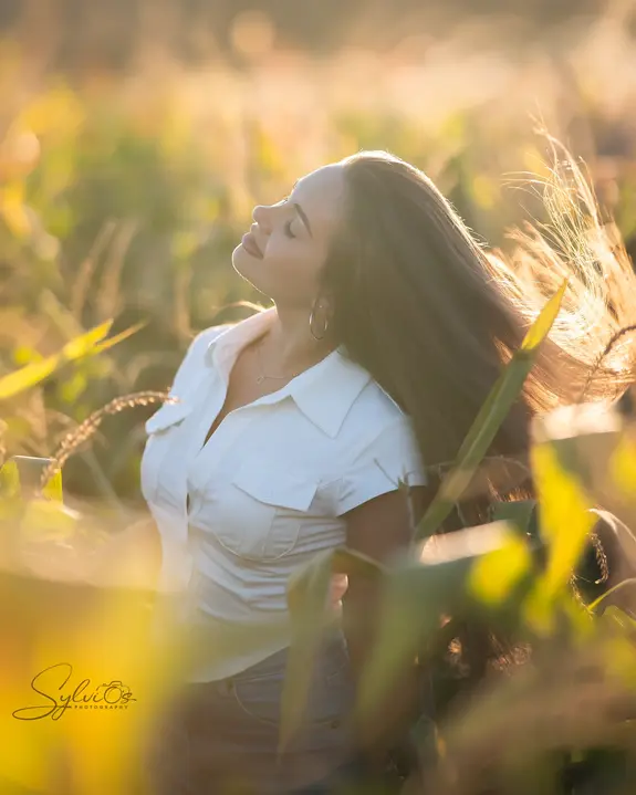 Portrait Shooting einer Frau im natürlichen Licht in Heidelberg