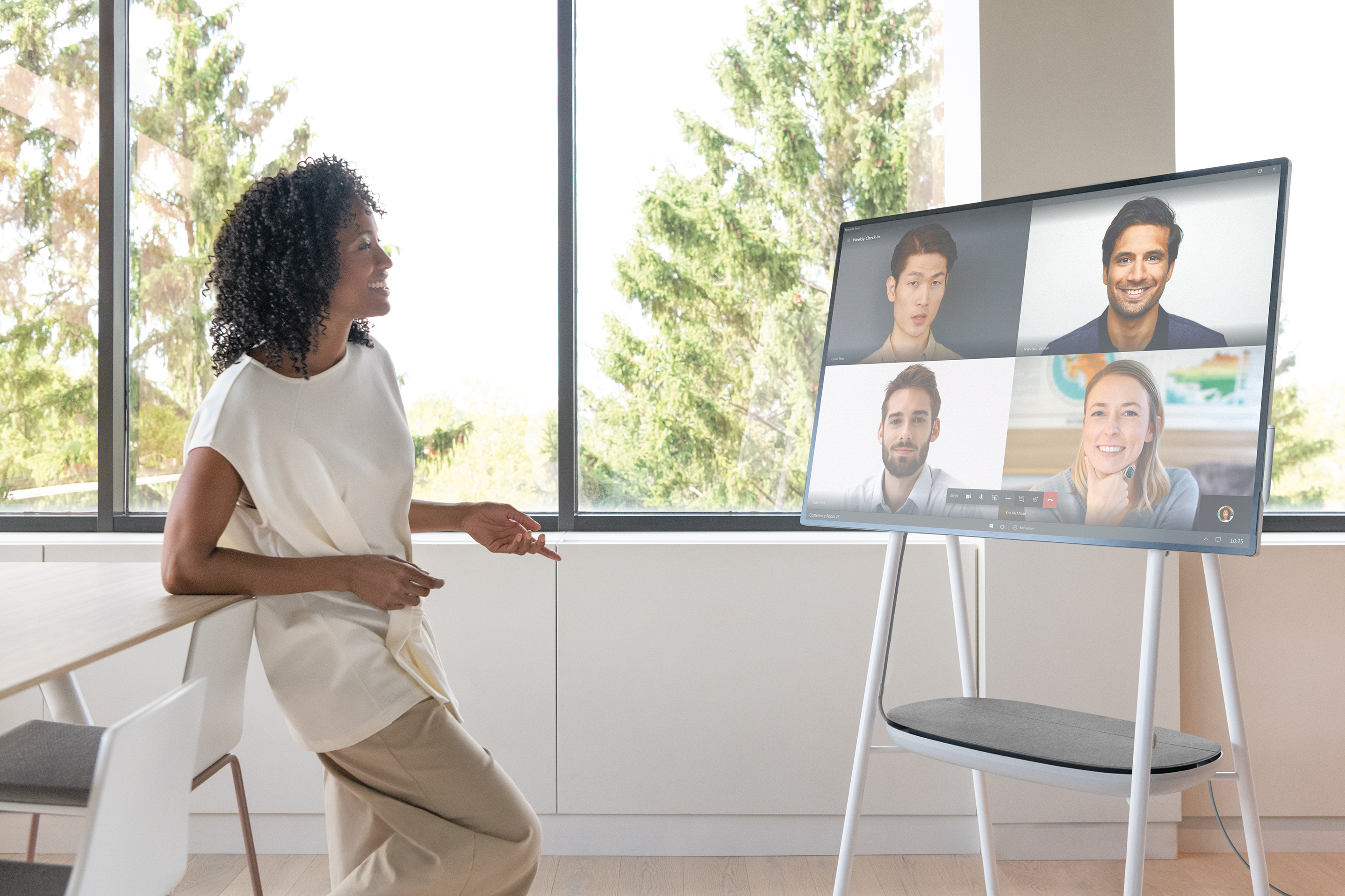 Meeting auf Surface 2S