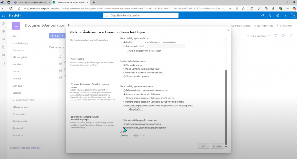 SharePoint-Zusammenfassung