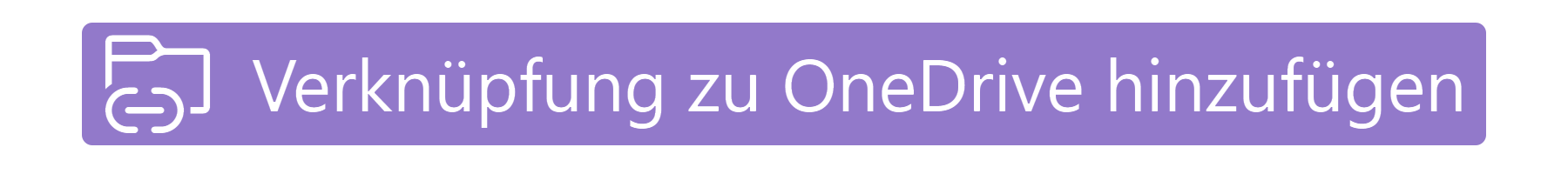 Verknüpfung zu OneDrive hinzufügen
