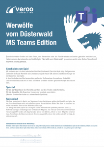 Werwolf Teams-Edition