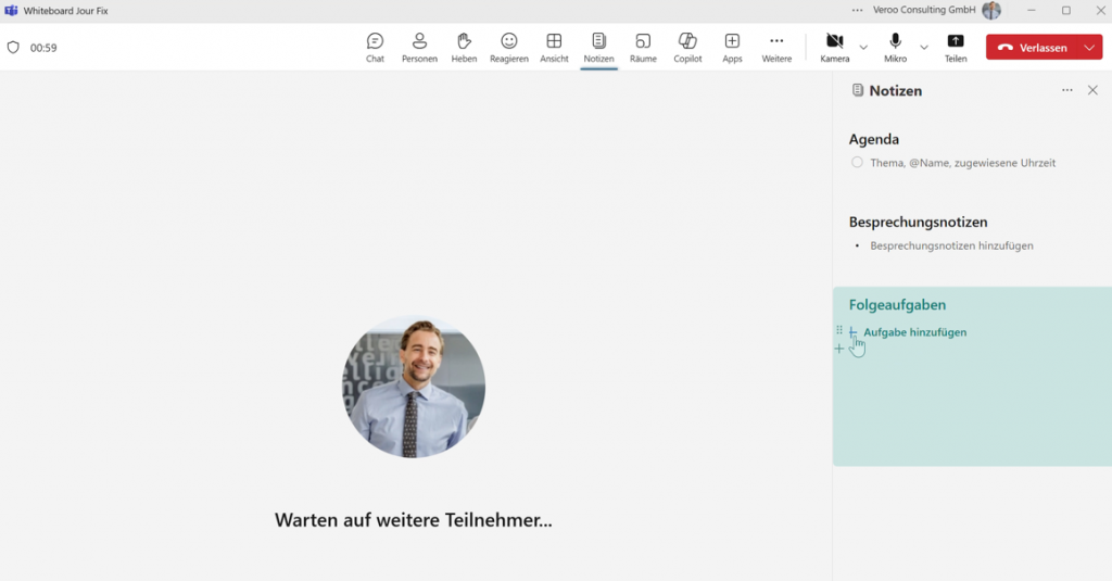 Folgeaufgaben im Meeting