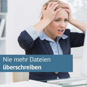 nie mehr Daten überschreiben