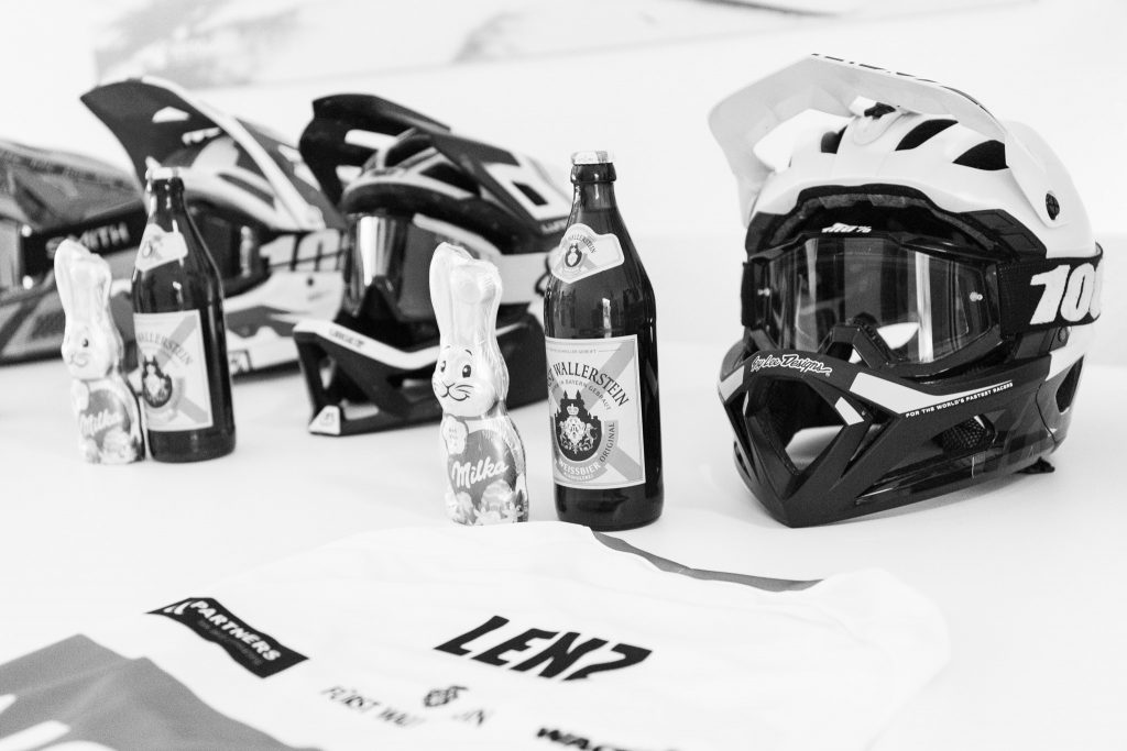 Begrüßung der Fahrer