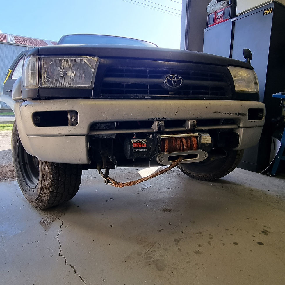 KZJ95 & KZN185 Winch Cradle