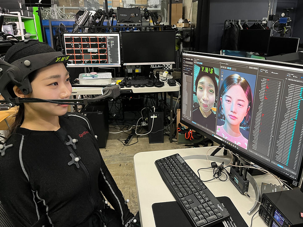 facial motion capture equipment