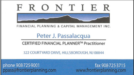 Frontier Financial Planning, Peter J. Passalacqua, CFP