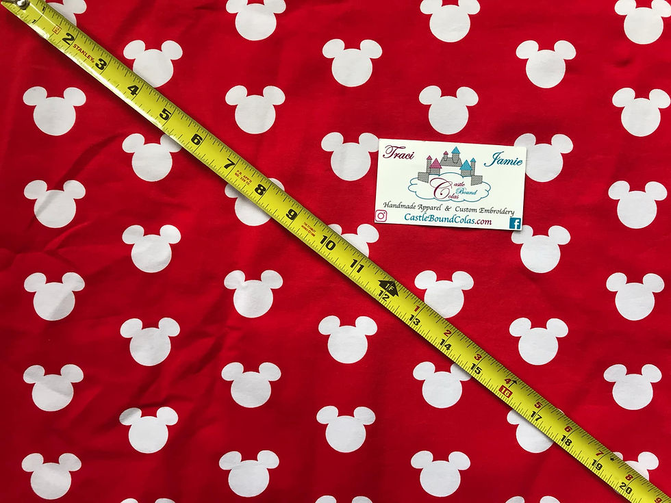 Red Mouse Silhouette