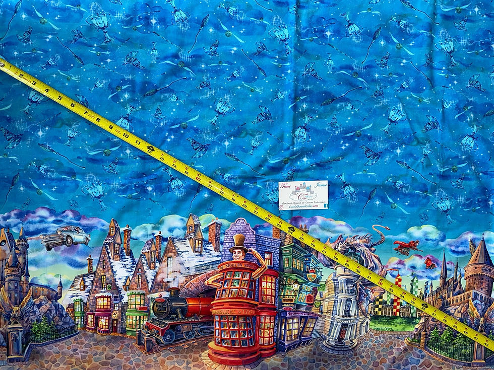 Hogwarts (No Characters) Border