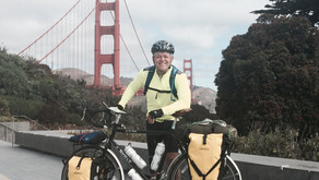 A “Golden” Day - U.S. 360 Day 45 from San Francisco CA to Lagunitas CA