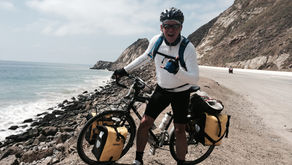 Olfactory Paradise and Missiles - U.S. 360 Day 40 from Carpinteria CA to Malibu CA