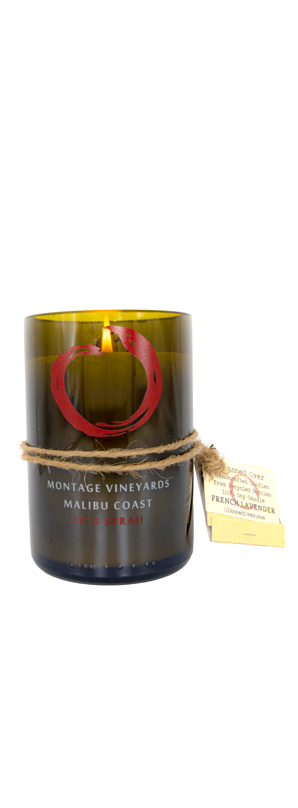 Wine Bottle Candle