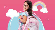 back to school roll up design