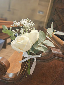 Aisle Pew End Flowers