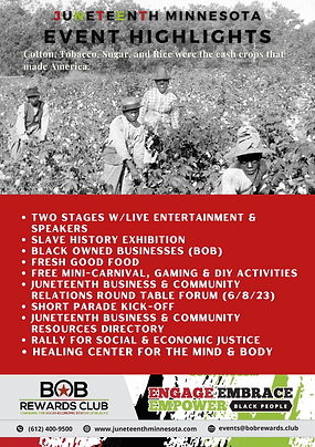 JUNETEENTH MINNESOTA -- WEST BROADWAY BLOCK PARTY