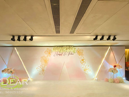 [MY DEAR FLORAL Renassiance Harbour View Hotel Wedding Decoration- 婚禮佈置 ]