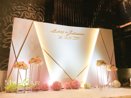 [MY DEAR FLORAL Ritz Carlton Hotel酒店Grand Ballroom婚禮佈置 ]