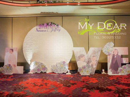 Geometry Flower + LOVE in Renassiance Harbour View Hotel - Concord Room