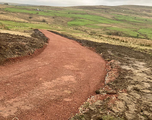 Wauntysswg Solar Farm - Access Track Construction