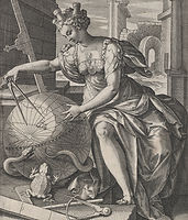 Geometria, from "The Seven Liberal Arts"
Johann Sadeler I Netherlandish
After Maerten de Vos Netherlandish
ca. 1570–1600
