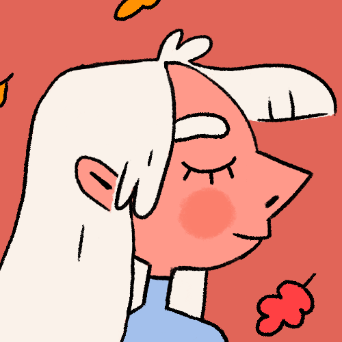 Gif of the main character of Goosey - Lucie!