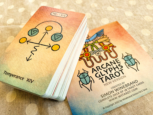 Arcane Glyphs Tarot - new version | wstarot