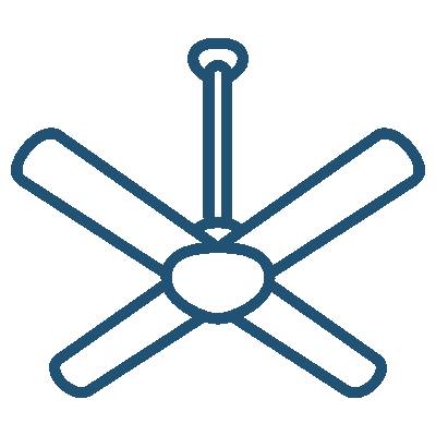 Ceiling fan icon