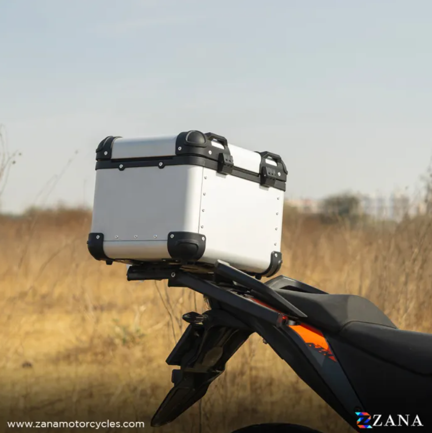 Thumbnail: Zana Universal Aluminium Top Box (45L) (R - Flat)