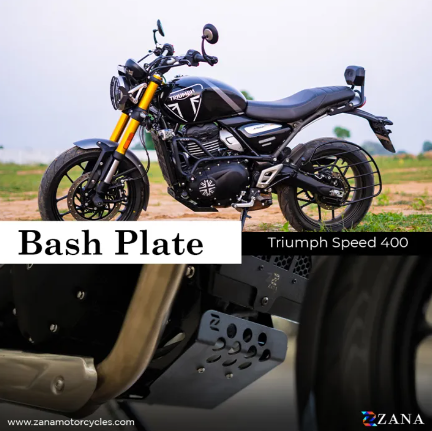 Thumbnail: Zana Engine Guard / Bash Plate (Triumph Speed 400)
