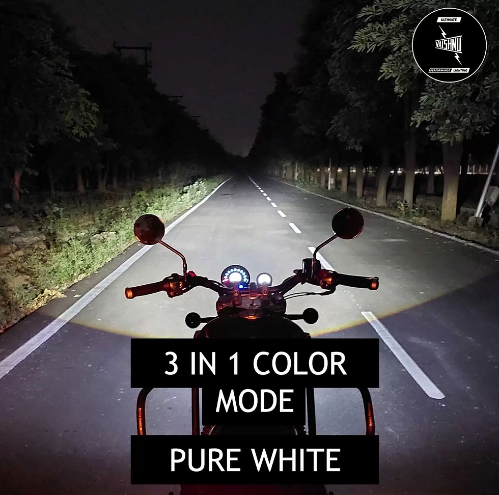 Thumbnail: Vaishnu Touring Headlight (RE Super Meteor 650)