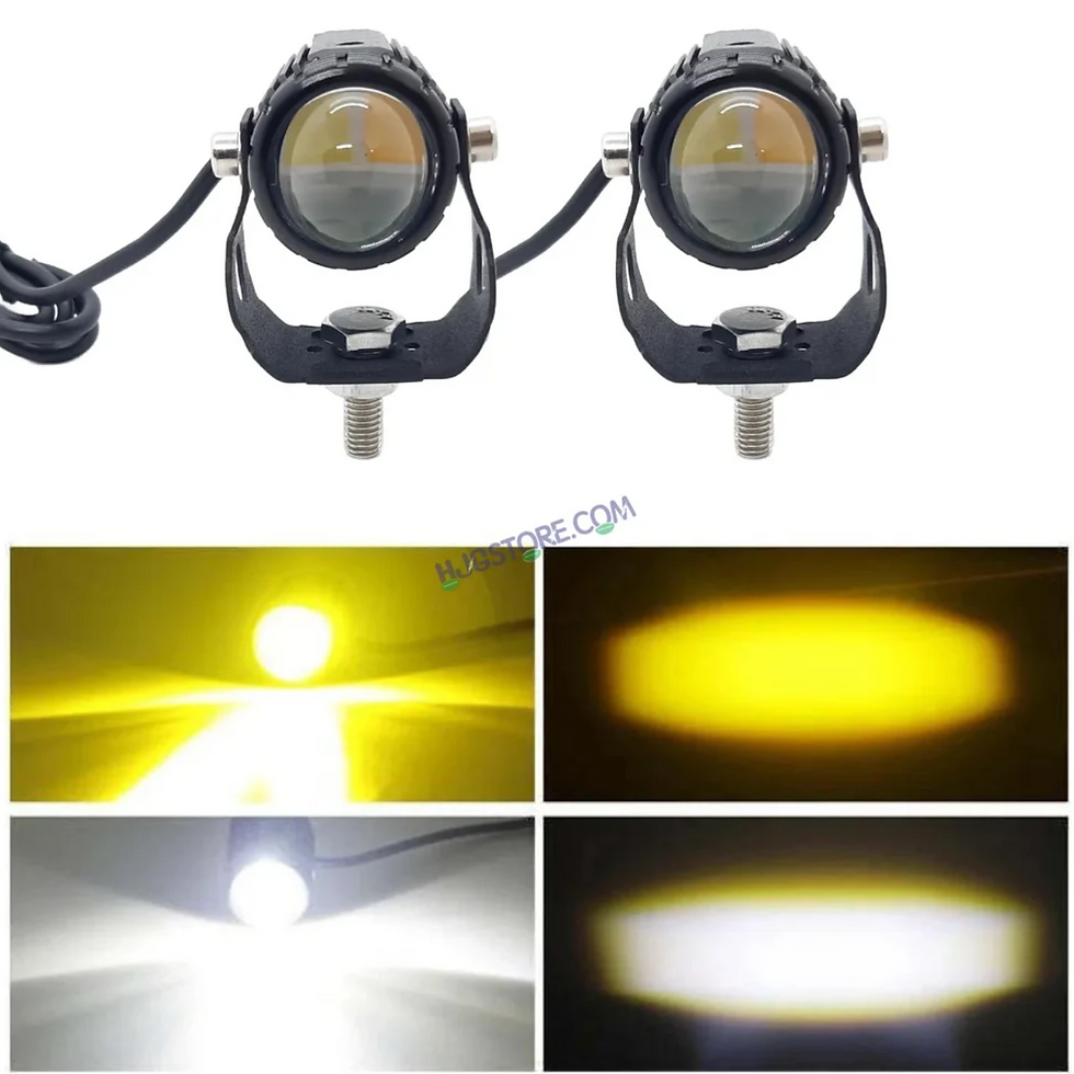 Thumbnail: HJG Mini Drive LED Fog Light - Dual Color (20W)