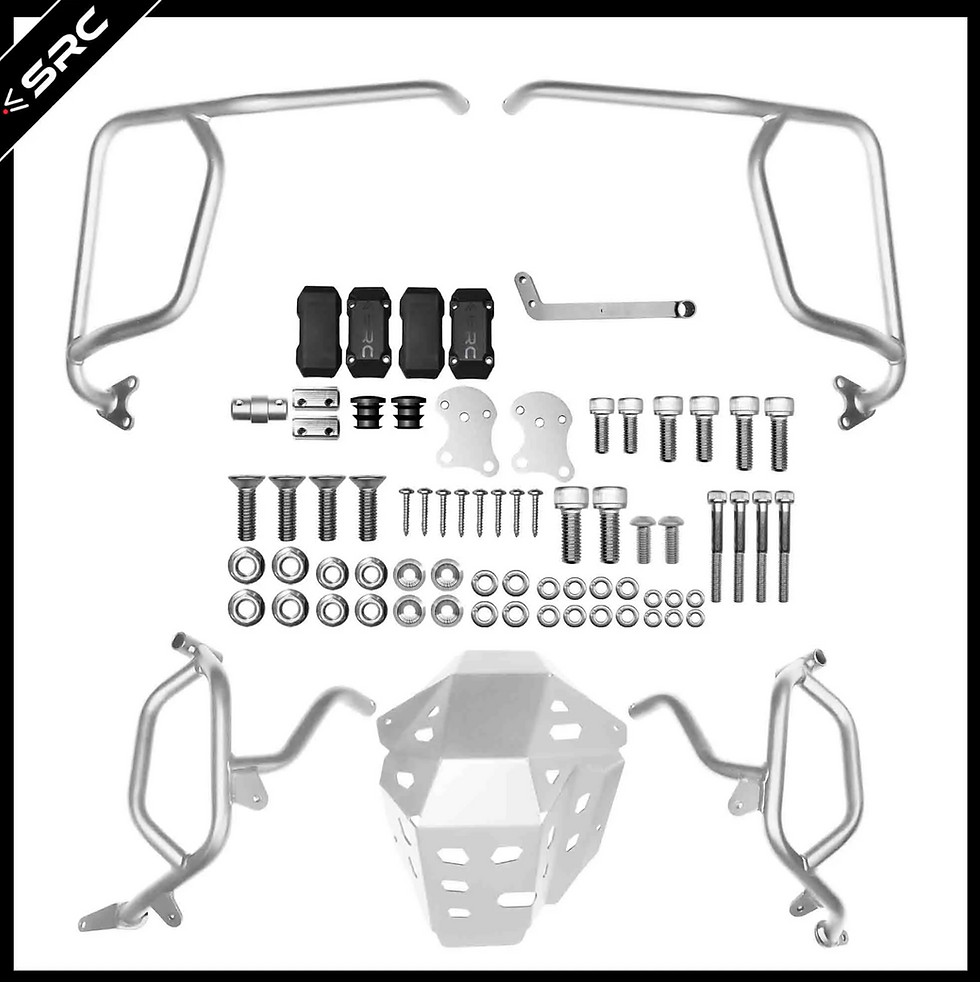 Thumbnail: SRC Moto Crash Guard - Full Set (Honda Transalp XL750)