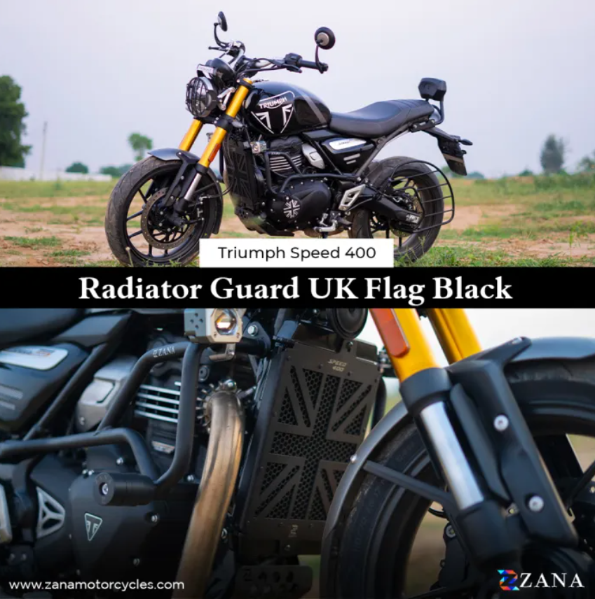 Thumbnail: Zana Radiator Guard (Triumph Speed 400)