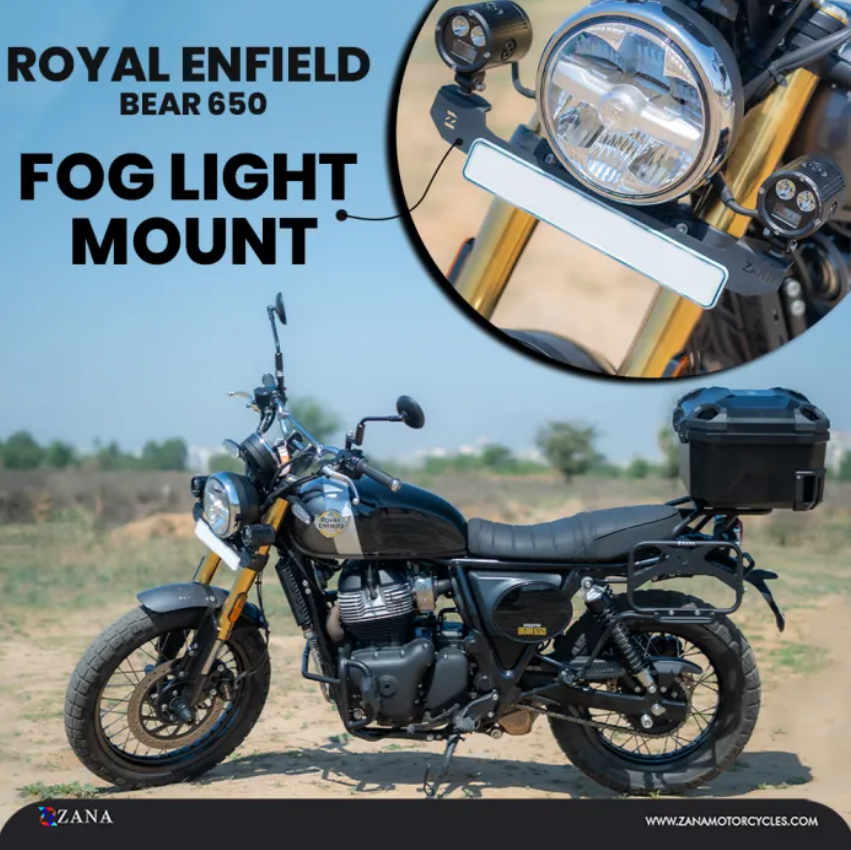 Zana Fog Light Mount (RE Bear 650)