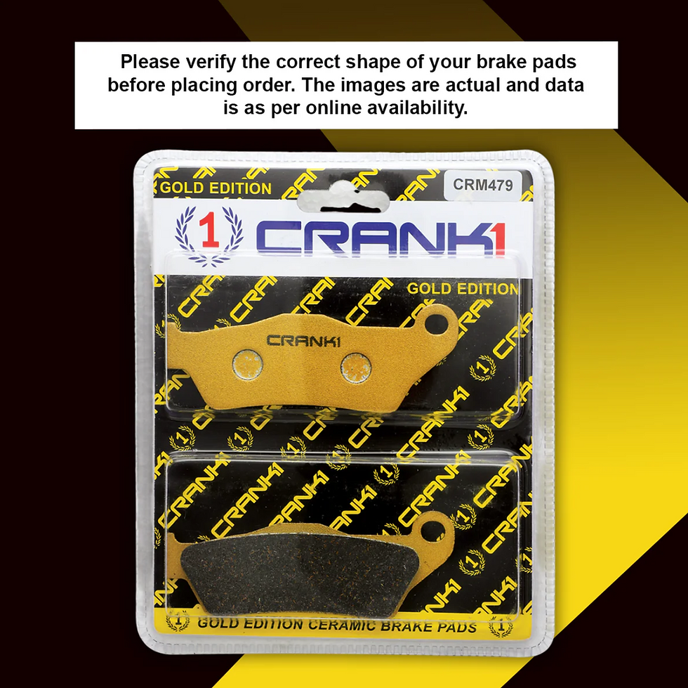 Thumbnail: CRANK1 Ceramic Brake Pads - Yamaha FZ25