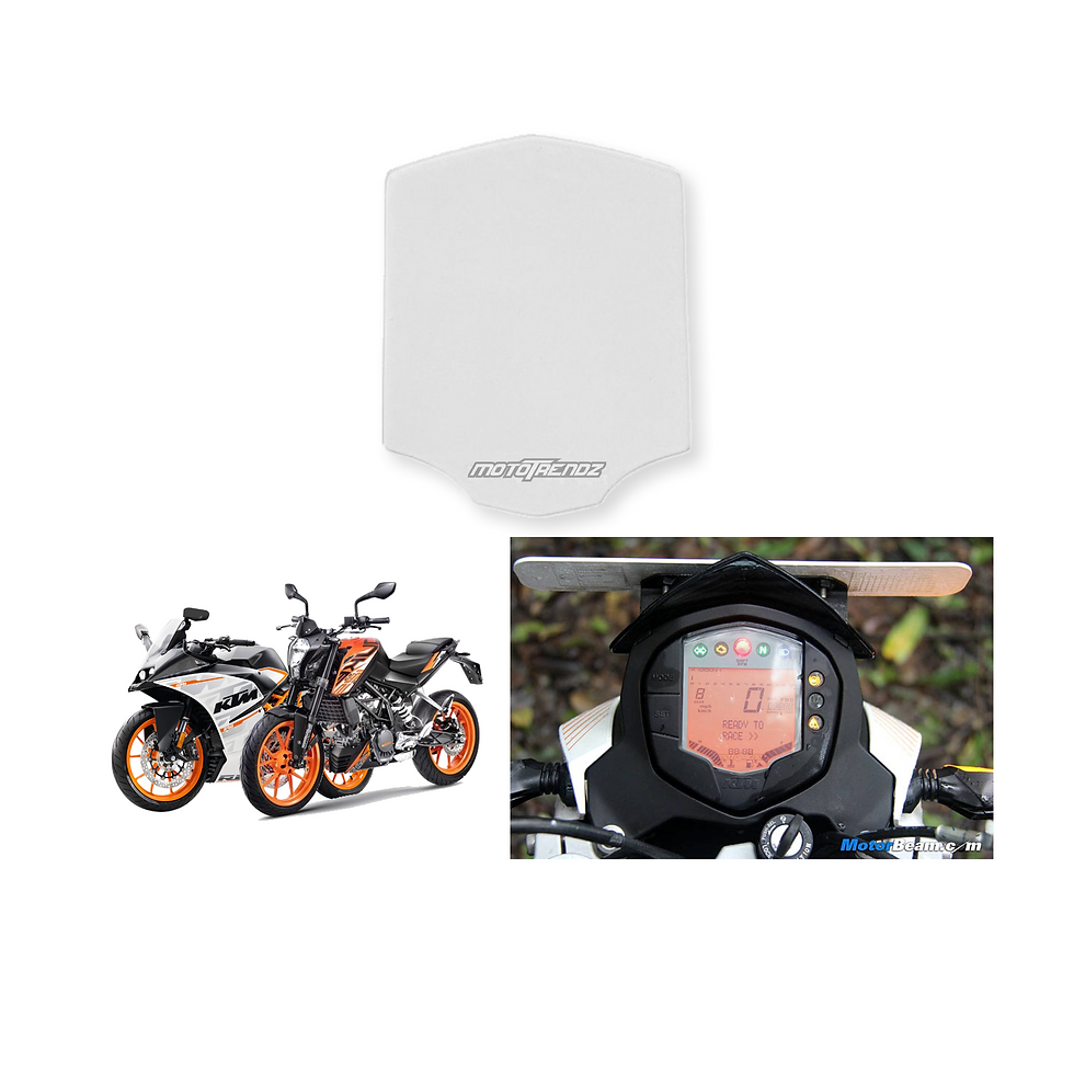Thumbnail: MotoTrendz Acrylic Speedometer Protector (KTM)